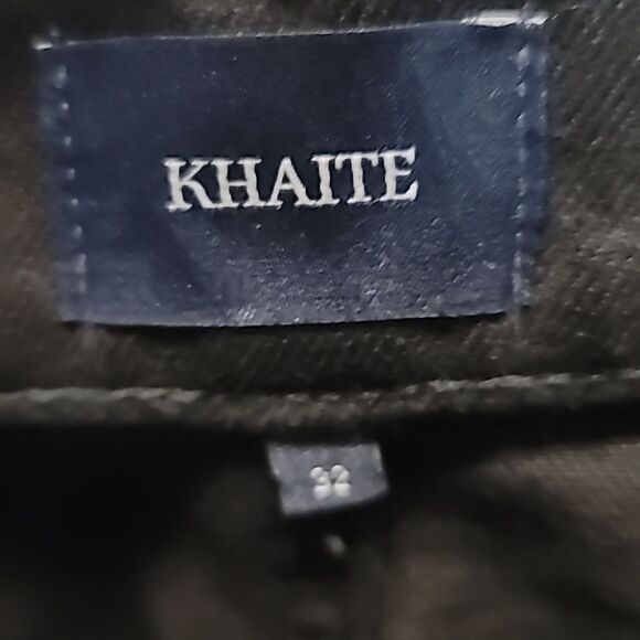 KHAITE Danielle Black Studded High Waist Jeans - Picture 7 of 13